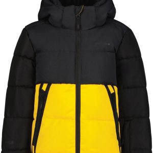 Icepeak Louin Skijas Wintersportjas - Maat 128 - Jongens - geel - zwart